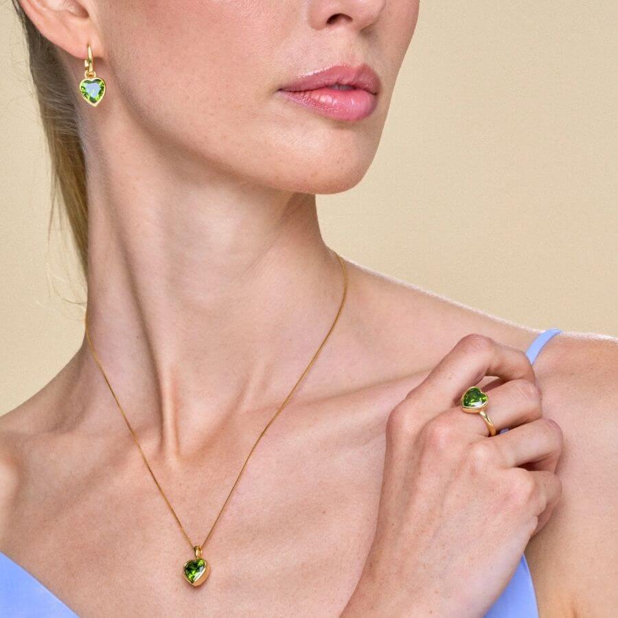 Annele Sweethearts Green Korvakorut ANXS5074D