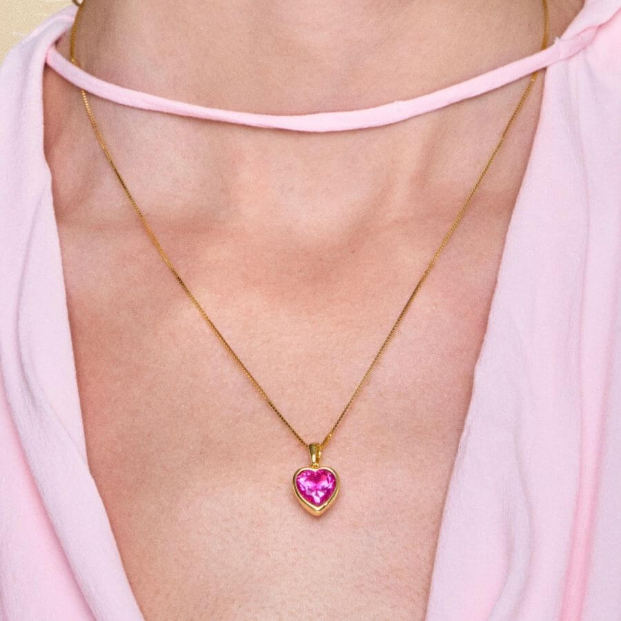 Annele Sweethearts Pink Kaulakoru ANXS6033C