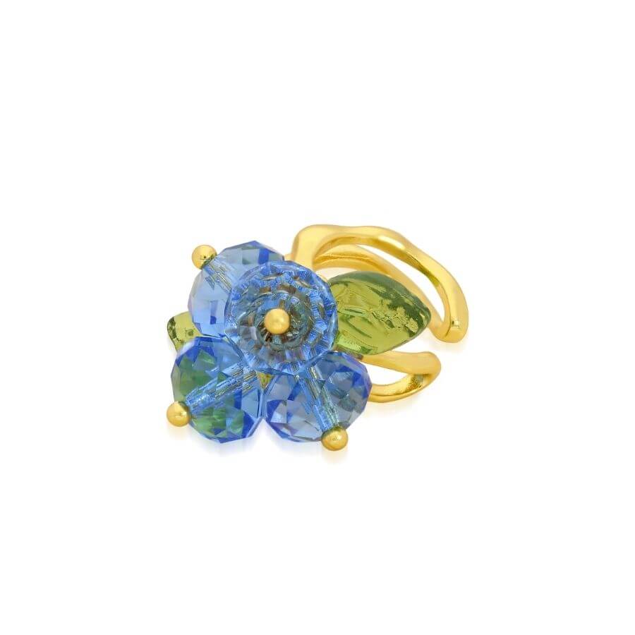 Annele Blueberry Romance Earcuff ANX8001B