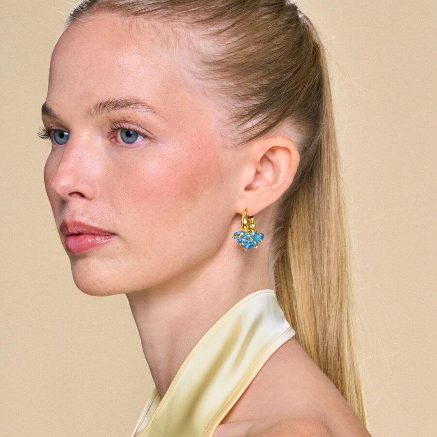 Annele Mini Aquamarine Korvakorut ANX5086A