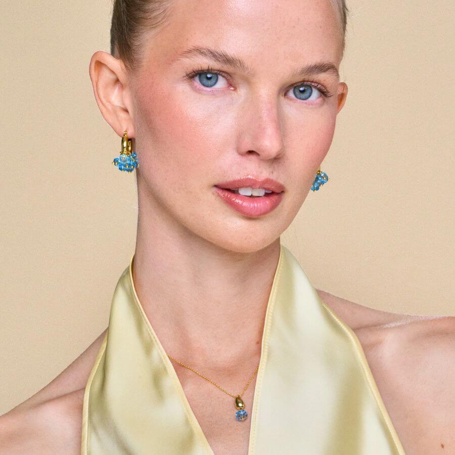Annele Mini Aquamarine Korvakorut ANX5086A