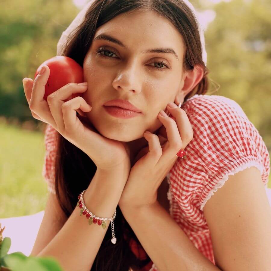 Annele x Mutti Baby Pomodoro Rannekoru Hopea ANX9010AS