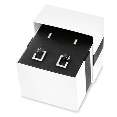 Calvin Klein Soft squares korvakoru setti CKJ35000459