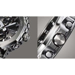 Casio G-Shock Full Metal GMC-B2100D-2AER kello, yksityiskohtia ja painikkeet, tyylikäs metallinen ulkoasu.