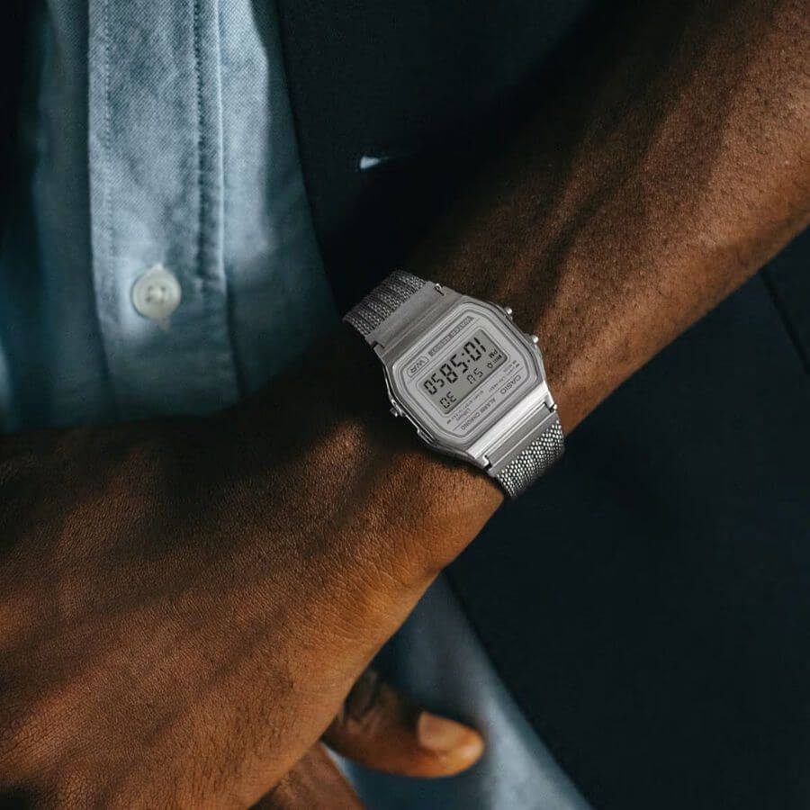 Casio Iconic Rannekello A158WEM-7EF