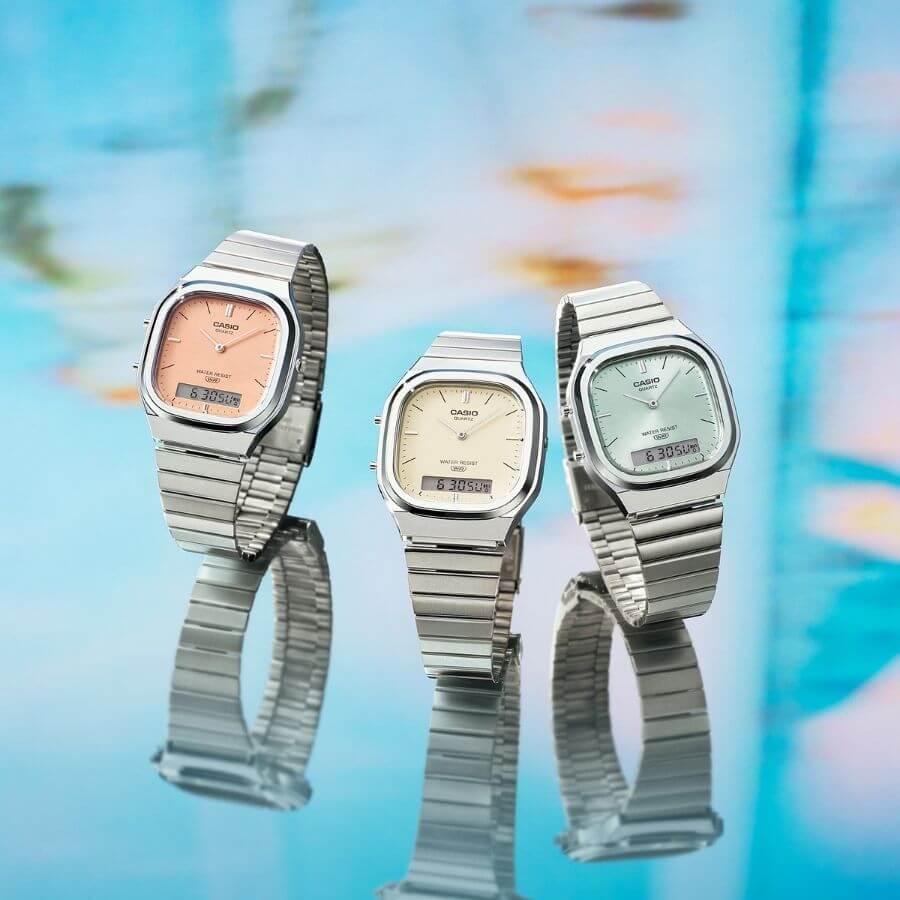 Casio Vintage Rannekello AQ-240E-2AEF