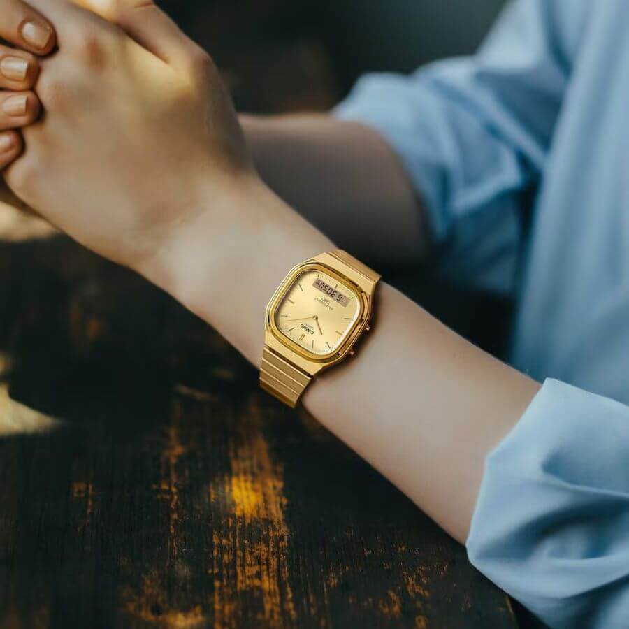 Casio Vintage Rannekello AQ-240EG-9AEF