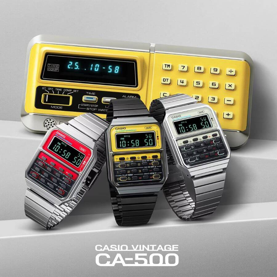 Casio Vintage CA-500WEGG-9B