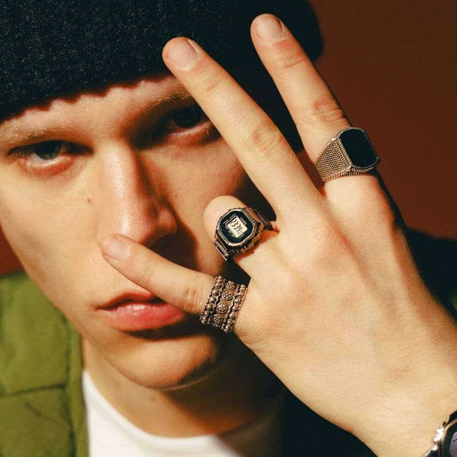 Casio Timeless Sormuskello CRW-001-1ER