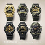 Casio G-Shock Bold Camo Rannekello DW-6900CF-1ER