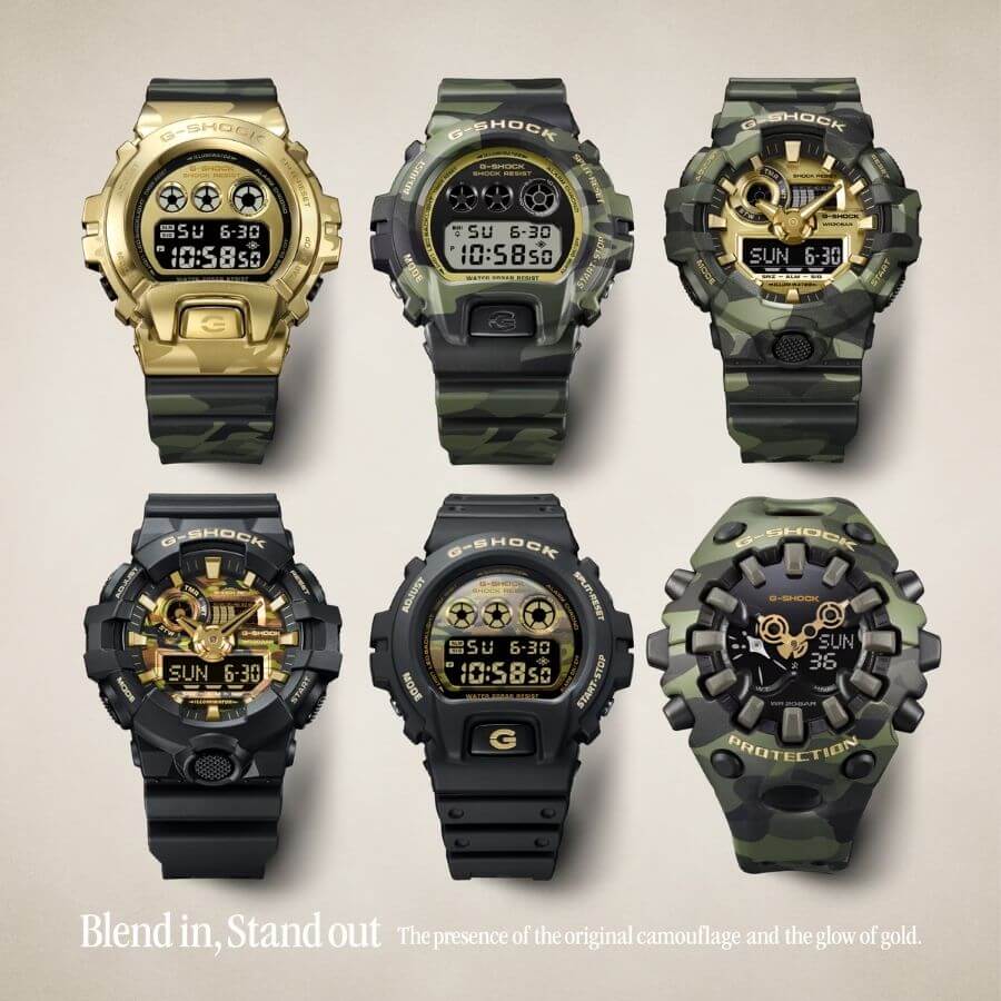 Casio G-Shock Bold Camo DW-6900CMG-3