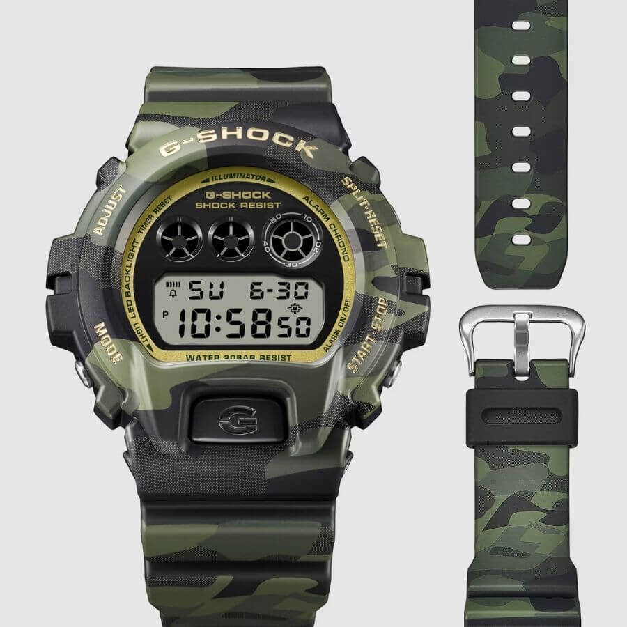 Casio G-Shock Bold Camo DW-6900CMG-3