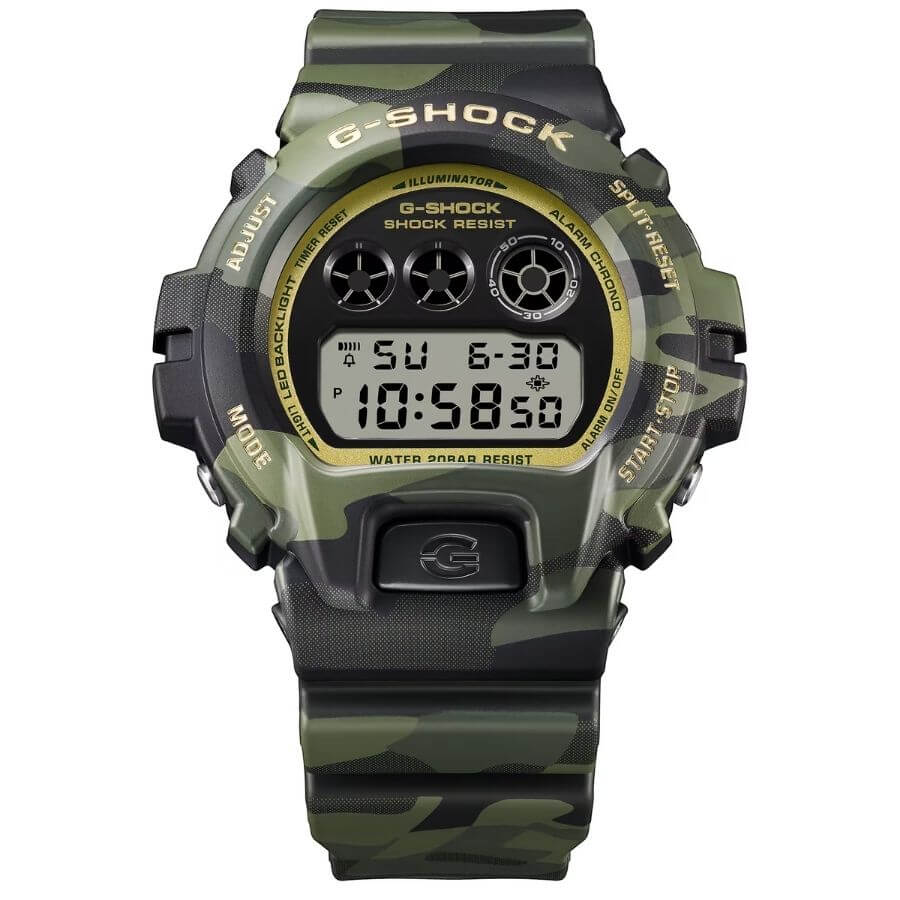 Casio G-Shock Bold Camo DW-6900CMG-3
