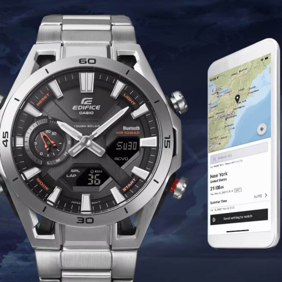 Casio Edifice Rannekello ECB-2300D-1AEF