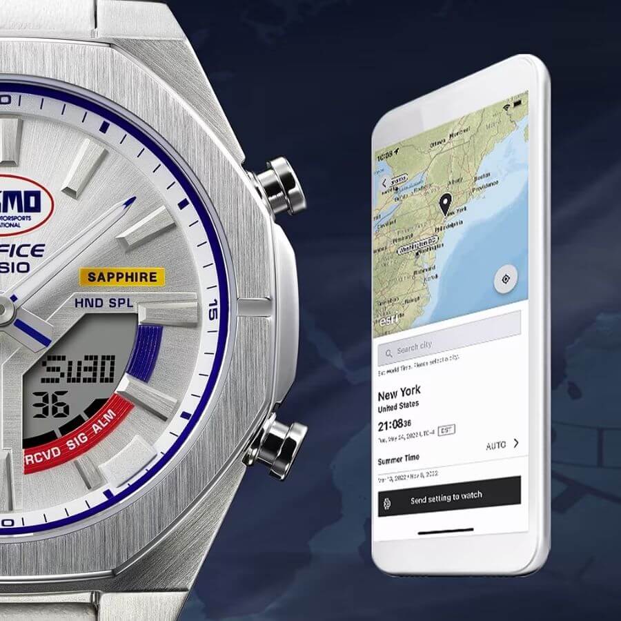 Casio Edifice Honda kello ECB-S10NIS-7AER Limited Edition
