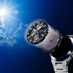 Casio Edifice Chronograph EFS-S650DC-1AEF kellon kuva auringon paisteessa.