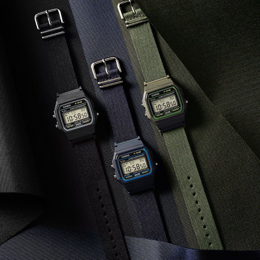 Casio Collection Rannekello F-91WF-3A