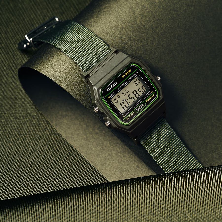 Casio Collection Rannekello F-91WF-3A