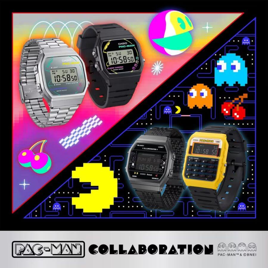 Casio PAC-MAN F-91WPC-1AER Limited Edition
