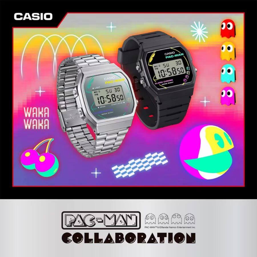Casio PAC-MAN F-91WPC-1AER Limited Edition