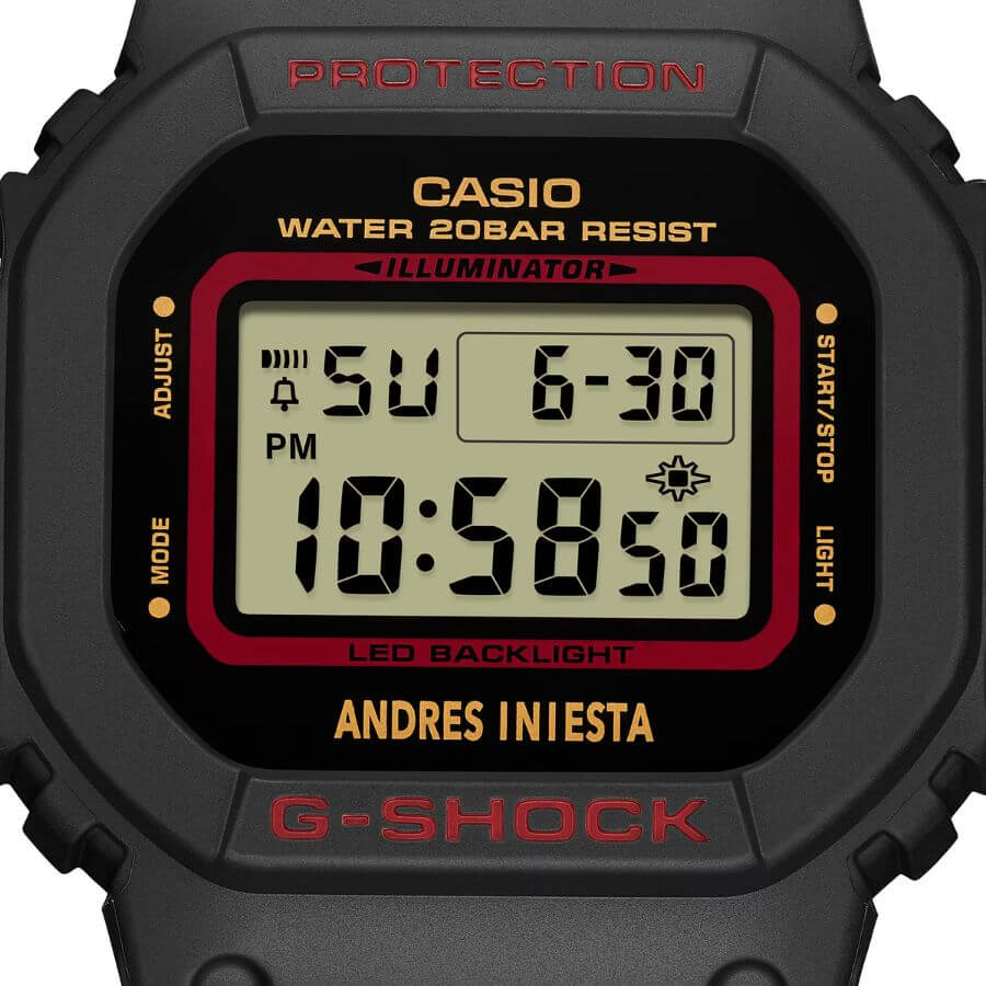 Casio G-Shock Andrés Iniesta DW-5600AI-1ER