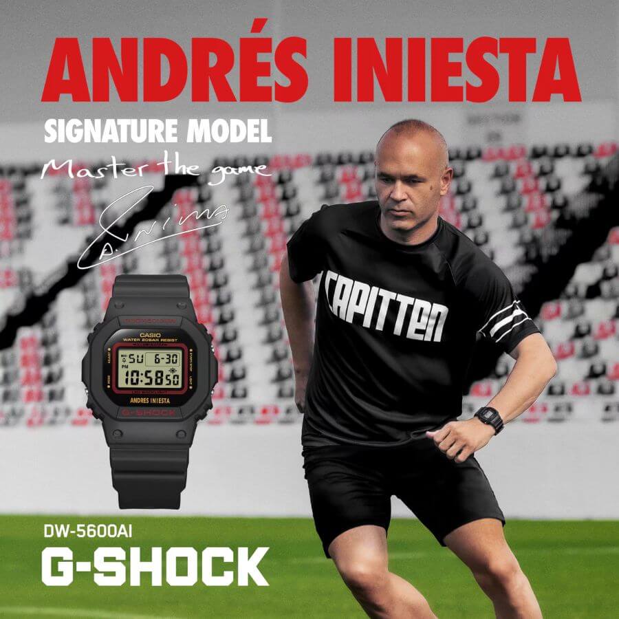 Casio G-Shock Andrés Iniesta DW-5600AI-1ER