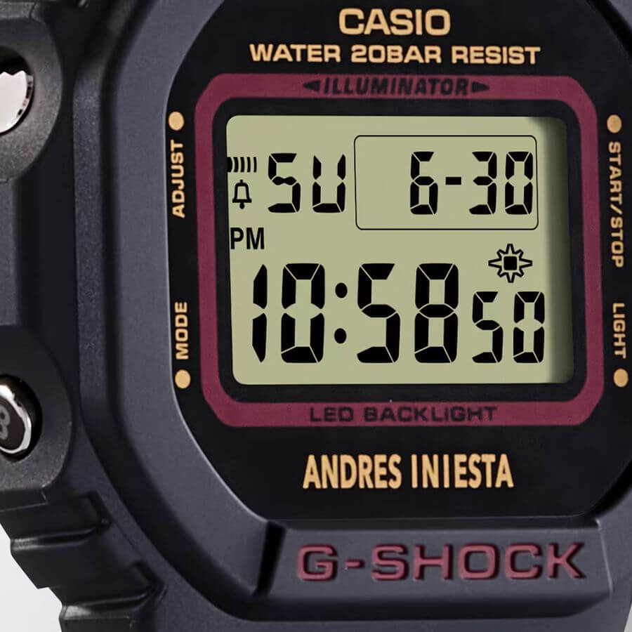 Casio G-Shock Andrés Iniesta DW-5600AI-1ER