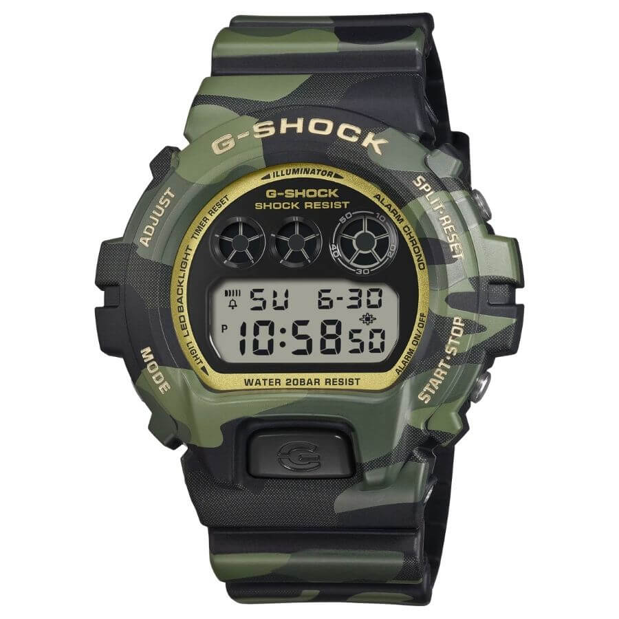 Casio G-Shock Bold Camo DW-6900CMG-3