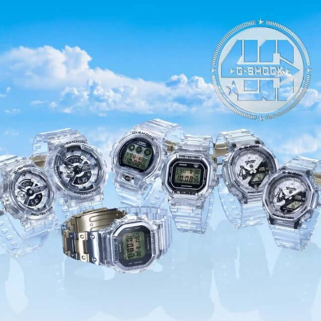 Casio G-Shock 40th Anniversary CLEAR REMIX 