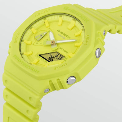 Casio G-Shock Tone on Tone Yellow GA-2100-9A9ER