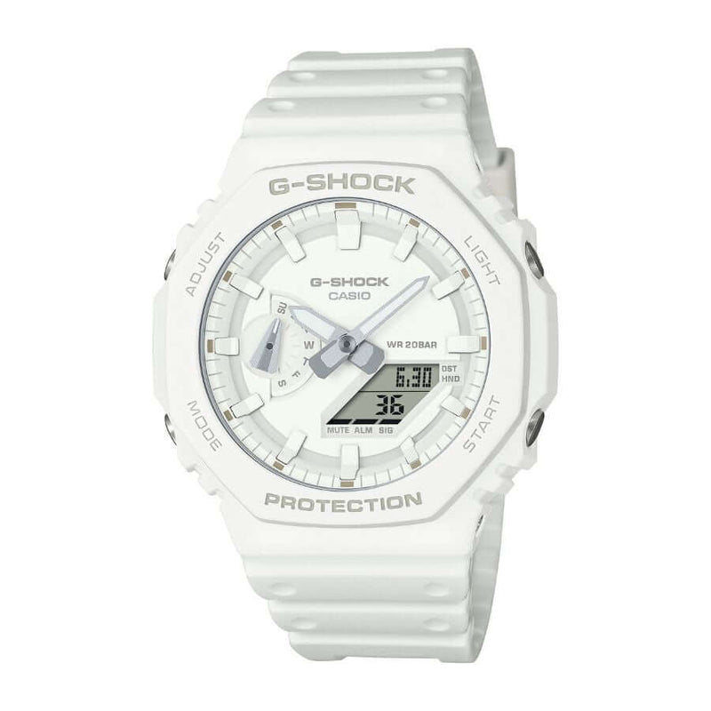 Casio G-Shock Tone on Tone White GA-2100-7A7ER