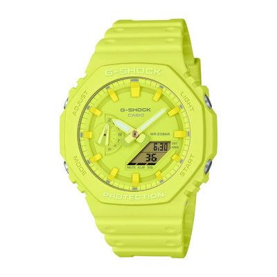 Casio G-Shock Tone on Tone Yellow GA-2100-9A9ER