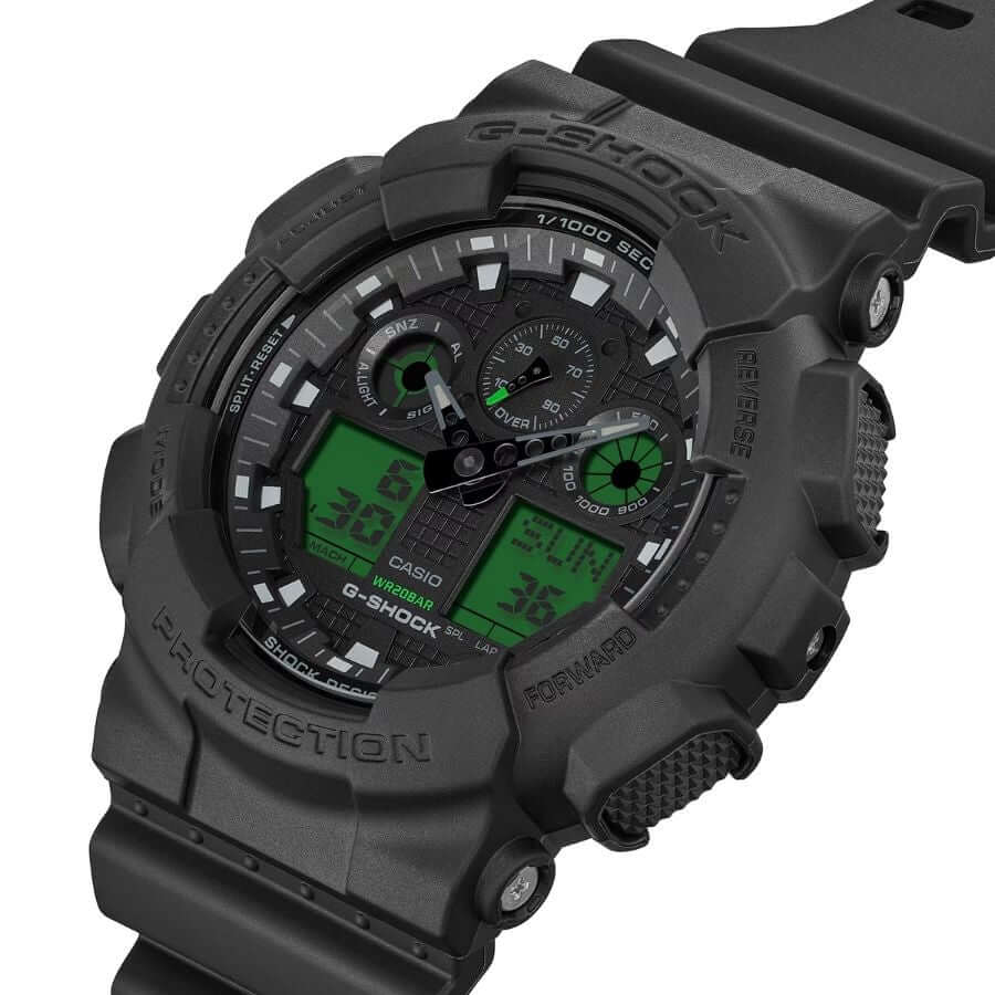 Casio G-Shock Rannekello GA-100BEG-1AER
