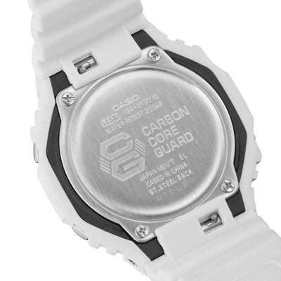 Casio G-Shock Tone on Tone White GA-2100-7A7ER