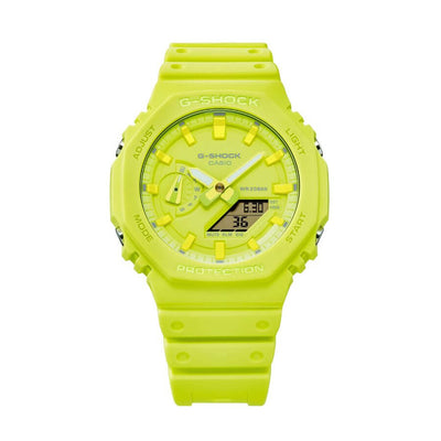 Casio G-Shock Tone on Tone Yellow GA-2100-9A9ER