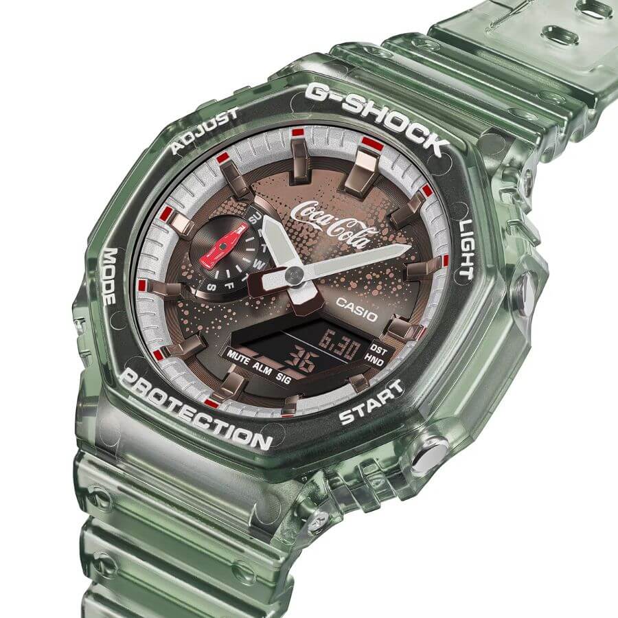 Casio G-Shock Coca-Cola Rannekello GA-2100CC-3A
