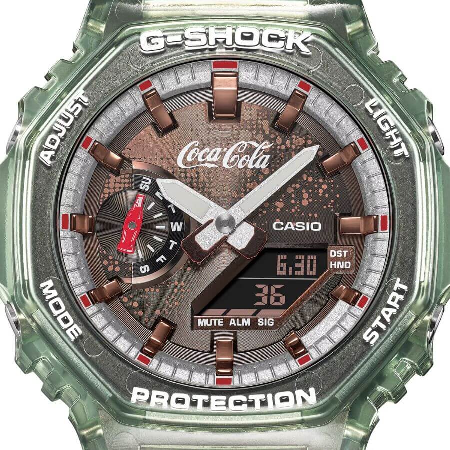 Casio G-Shock Coca-Cola Rannekello GA-2100CC-3A
