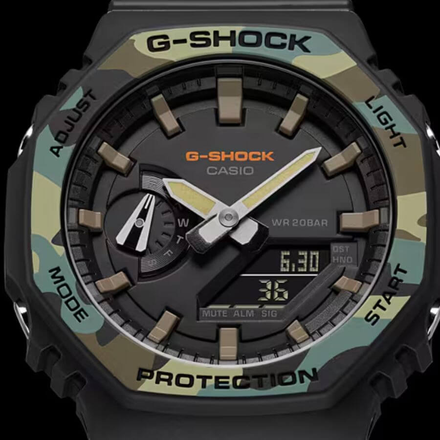 Casio G-Shock Rannekello GA-2100SU-1AER