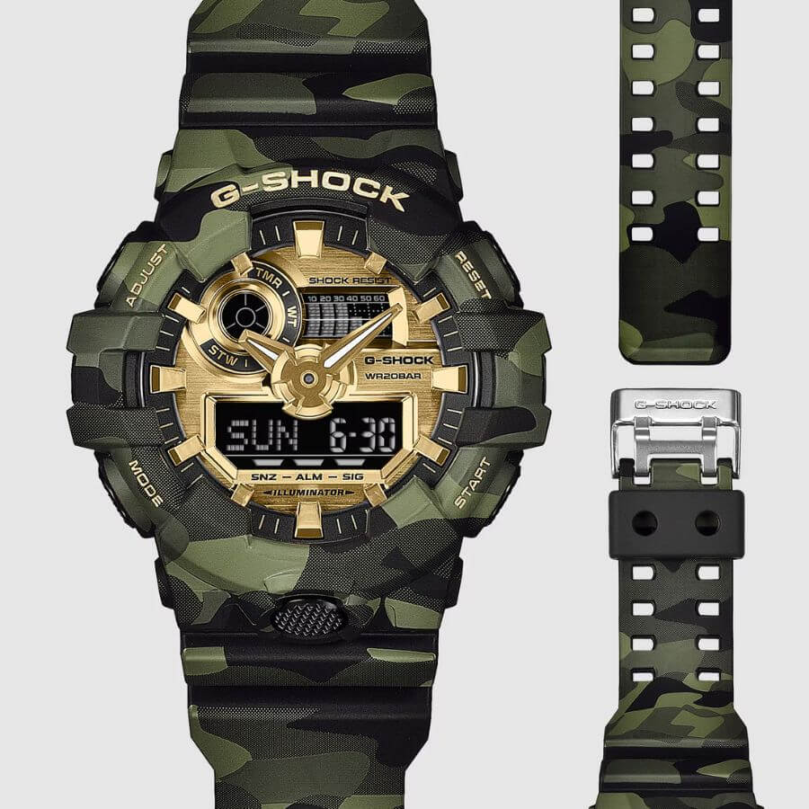 Casio G-Shock Rannekello GA-700CMG-3A