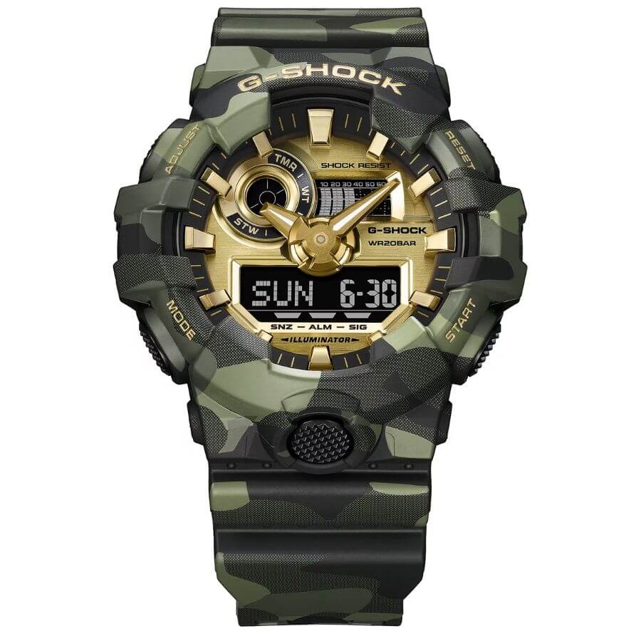 Casio G-Shock Rannekello GA-700CMG-3A