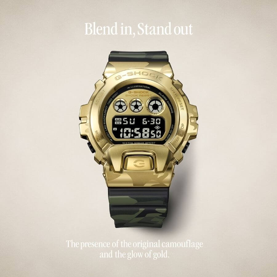 Casio G-Shock Bold Camo GM-6900CMG-3