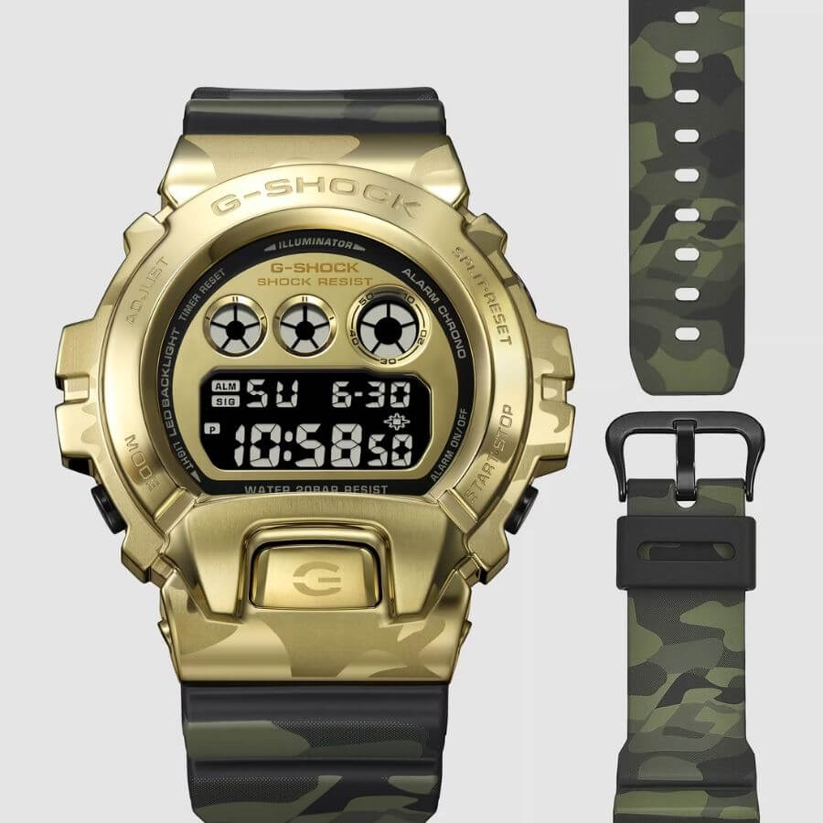 Casio G-Shock Bold Camo GM-6900CMG-3