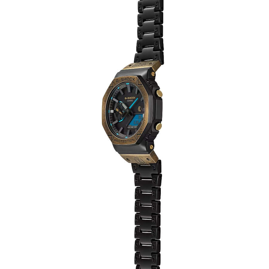 Casio G-Shock League of Legends GM-B2100LL-1AER Limited Edition mustekello sivuprofiilista