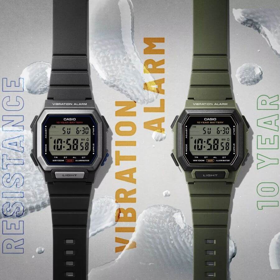 Casio Collection Rannekello W-738H-3AV