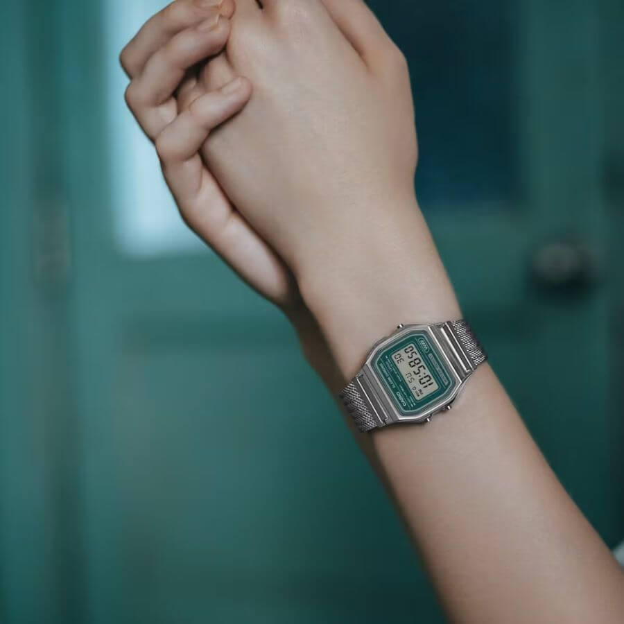 Casio Iconic Rannekello A158WEM-3EF