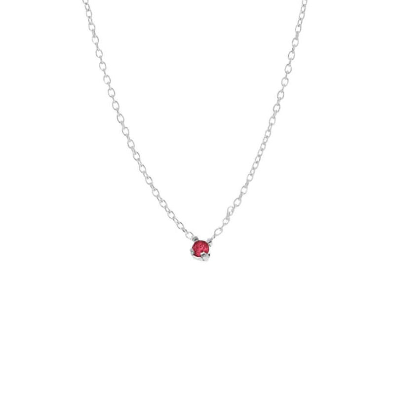Drakenberg Sjölin Birthstone Heinäkuu Kaulakoru BSS-N1S071-S