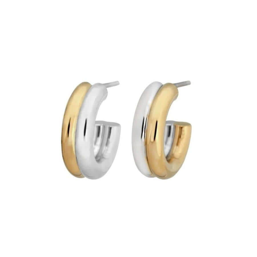 Edblad Akin creoles gold steel korvakorut 125900
