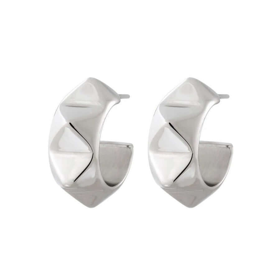 Edblad Peak Rivet Creoles steel korvakorut 125356