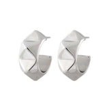 Edblad Peak Rivet Creoles steel korvakorut 125356