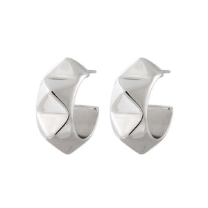 Edblad Peak Rivet Creoles steel korvakorut 125356